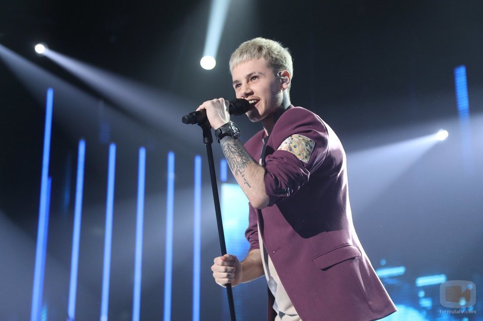 Hugo interpreta "Se acabó" en la Gala 8 de 'OT 2020'
