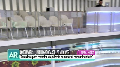 'El programa de Ana Rosa' sin público por el coronavirus