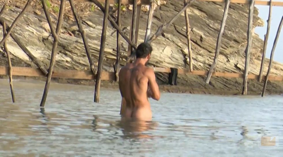 Jorge Pérez, pillado desnudo en 'Supervivientes 2020'