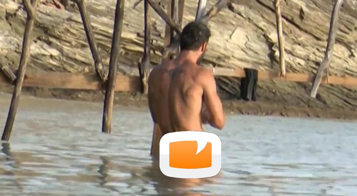 Jorge Pérez, pillado desnudo en 'Supervivientes 2020'