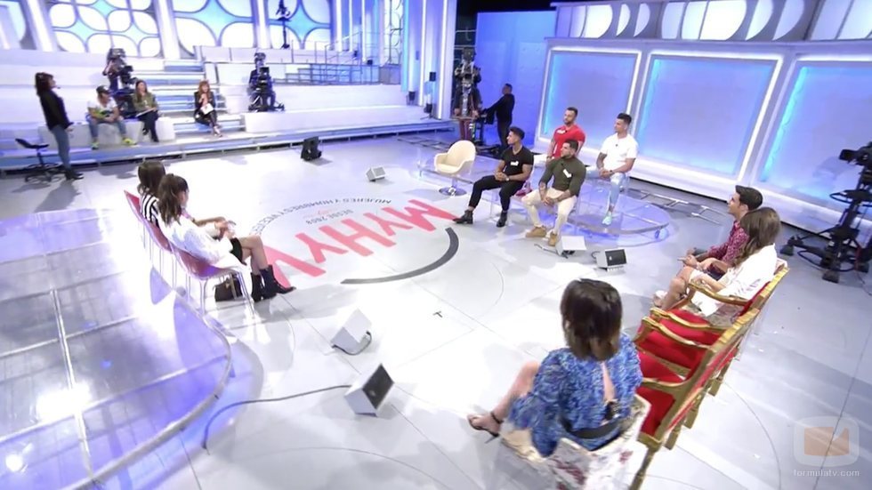 El plató de 'Mujeres y Hombres y Viceversa', sin público por el coronavirus