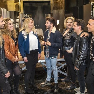Nicoline Refsing, Blas Cantó y sus coristas para Eurovisión 2020
