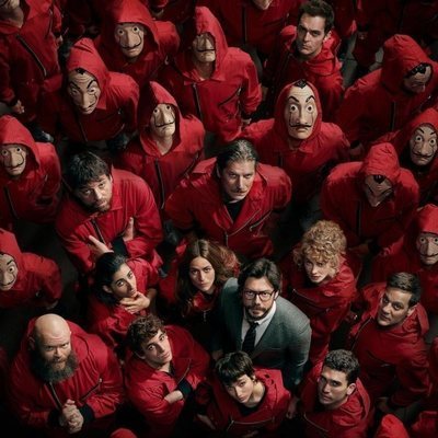 Póster de la cuarta parte de 'La Casa de Papel'