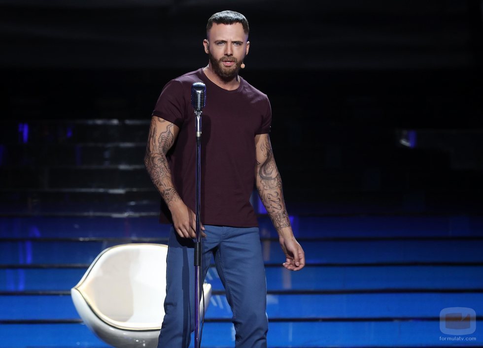 Jorge González es Maroon 5 en la Gala 10 de 'Tu cara me suena 8'