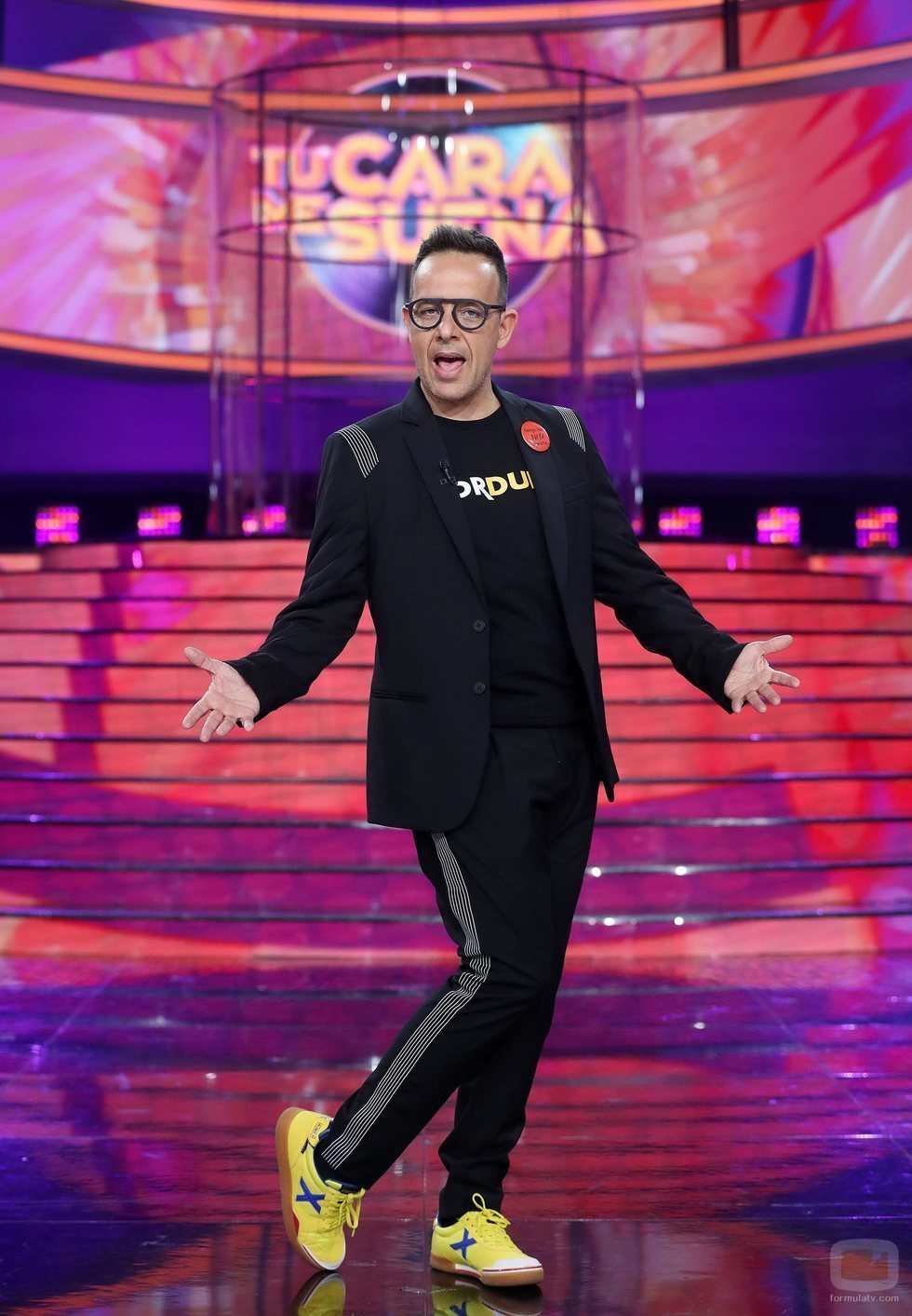 Àngel Llàcer en la Gala 10 de 'Tu cara me suena 8'