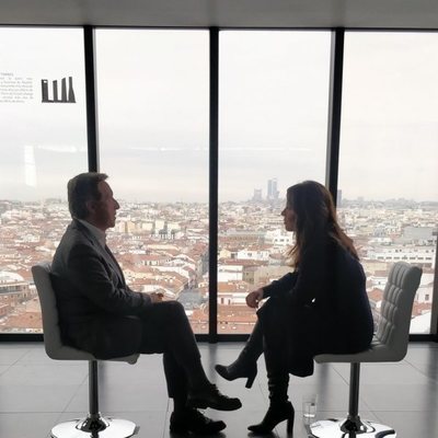 Mamen Mendizábal entrevista a Iñaki Gabilondo en 'Palo y astilla'