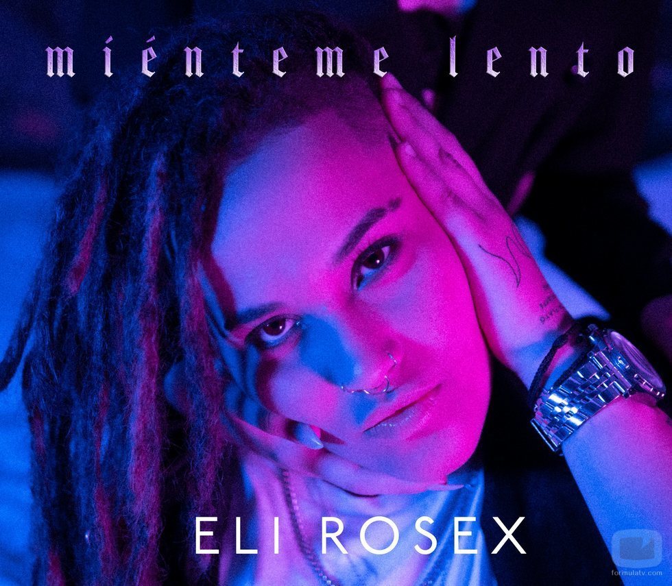 Portada del single de Eli Rosex ('OT 2020'), "Miénteme lento"