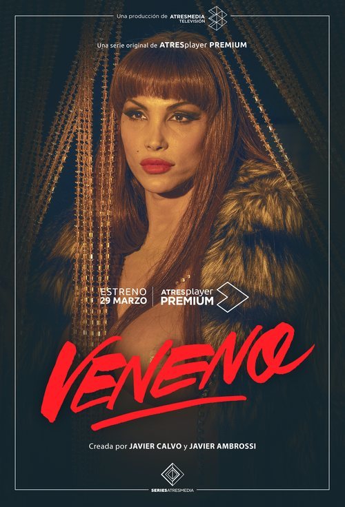Daniela Santiago en el cartel promocional de 'Veneno'