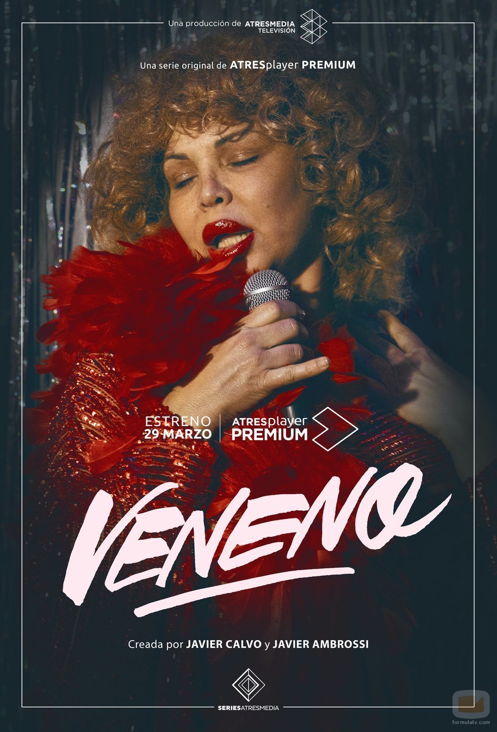 Isabel Torres en el cartel promocional de 'Veneno'