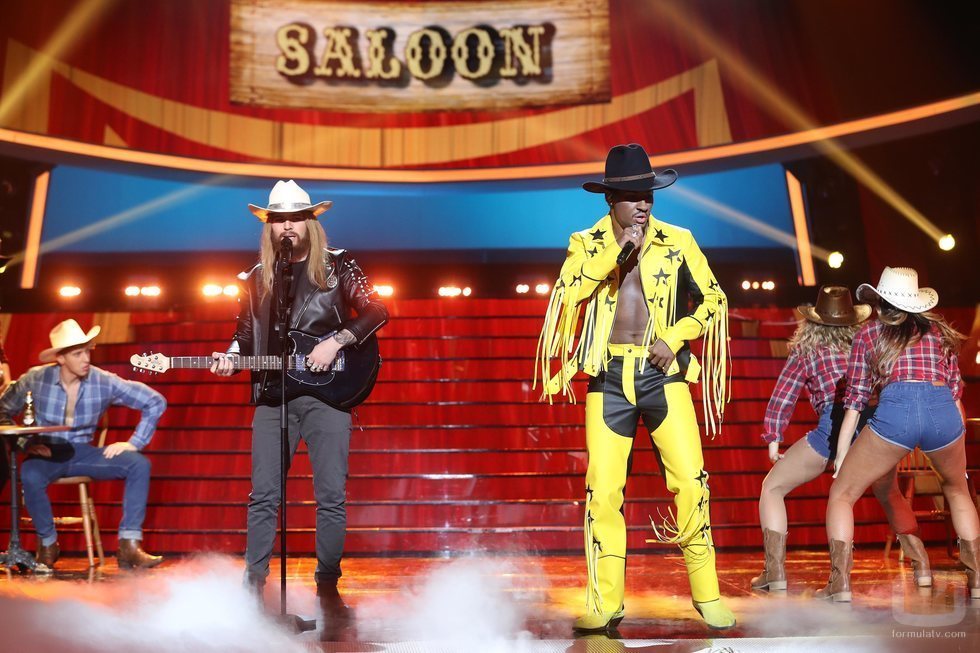 Los Gemeliers son Lil Nas X y Billy Ray Cyrus en la Gala 11 de 'Tu cara me suena 8'