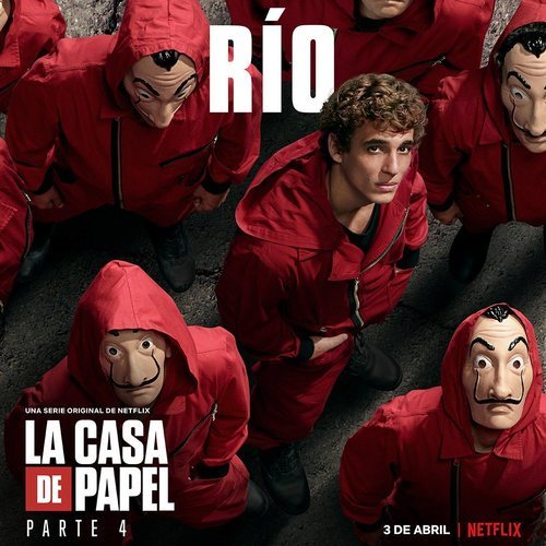 Póster de Río para la cuarta parte de 'La Casa de Papel'