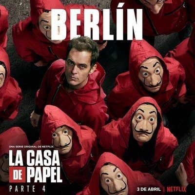 Póster de Berlín para la cuarta parte de 'La Casa de Papel'