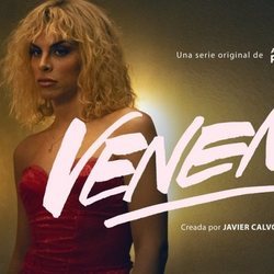 Jedet en un cartel promocional de 'Veneno', la serie de Los Javis