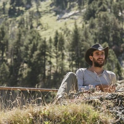 Zacarías Fievet en un alto en el camino, en 'Entre Ovejas'