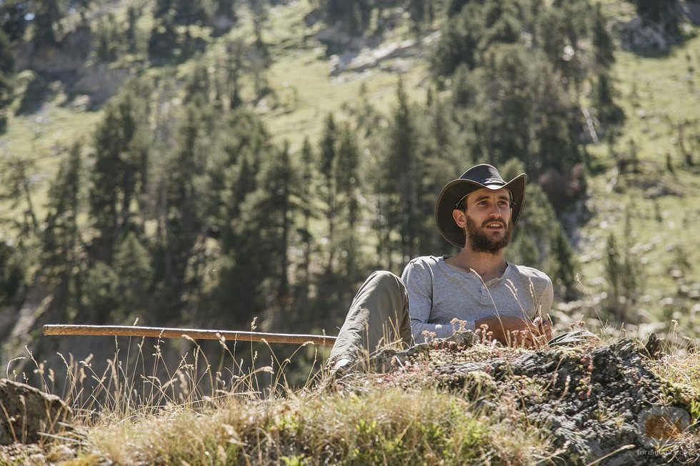 Zacarías Fievet en un alto en el camino, en 'Entre Ovejas'