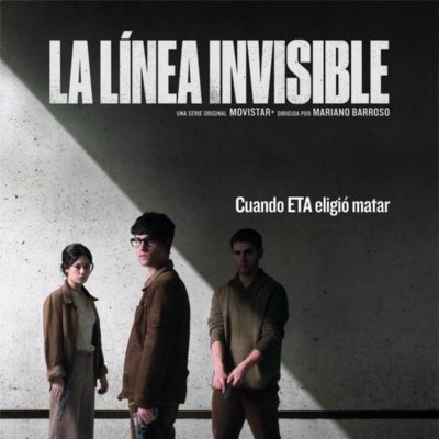 Póster de 'La línea invisible' con Àlex Monner, Anna Castillo y Patrick Criado