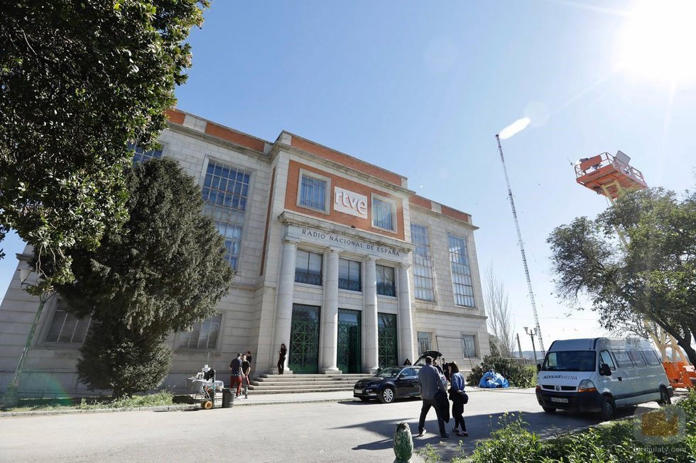Edificio RNE, sede de 'El Ministerio del Tiempo', en su cuarta temporada