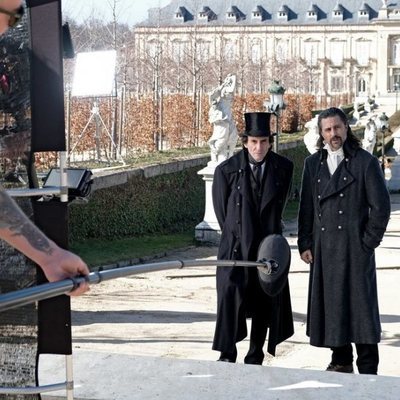 Rodaje de 'El Ministerio del Tiempo' en la Granja de San Ildefonso