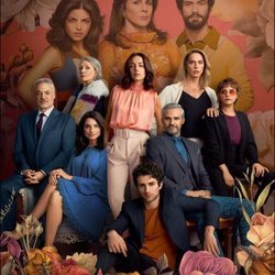  Póster oficial de la tercera temporada de 'La casa de las flores'