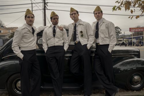 Darren Criss, Jeremy Pope y Jake Picking, entre el reparto de 'Hollywood'