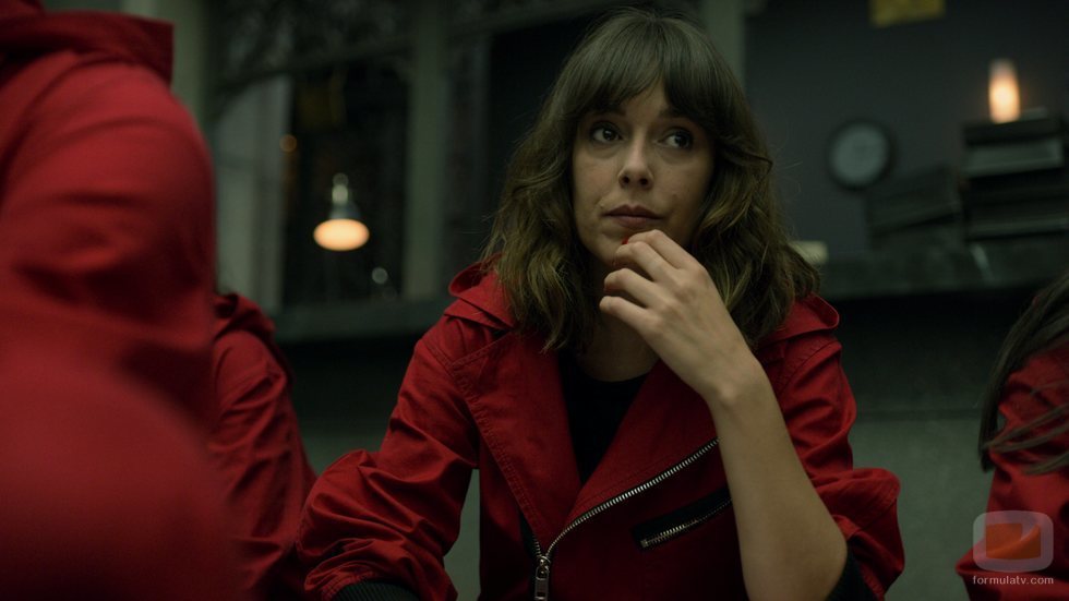 Julia en una secuencia de la parte 4 de 'La Casa de Papel'