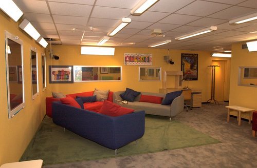 El salón de la casa de 'GH 1'