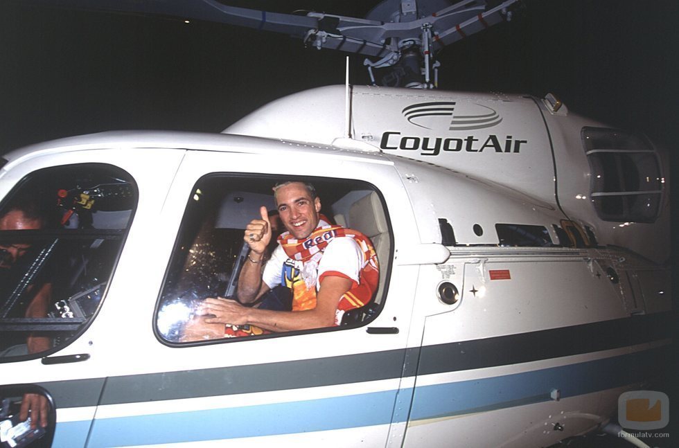 Ismael viaja en helicóptero a Telecinco en la final de 'GH 1' 