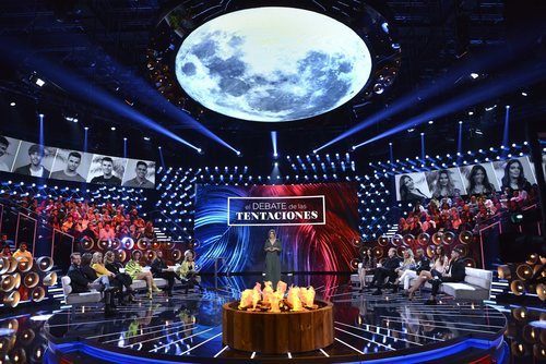 El plató de 'El debate de las tentaciones'