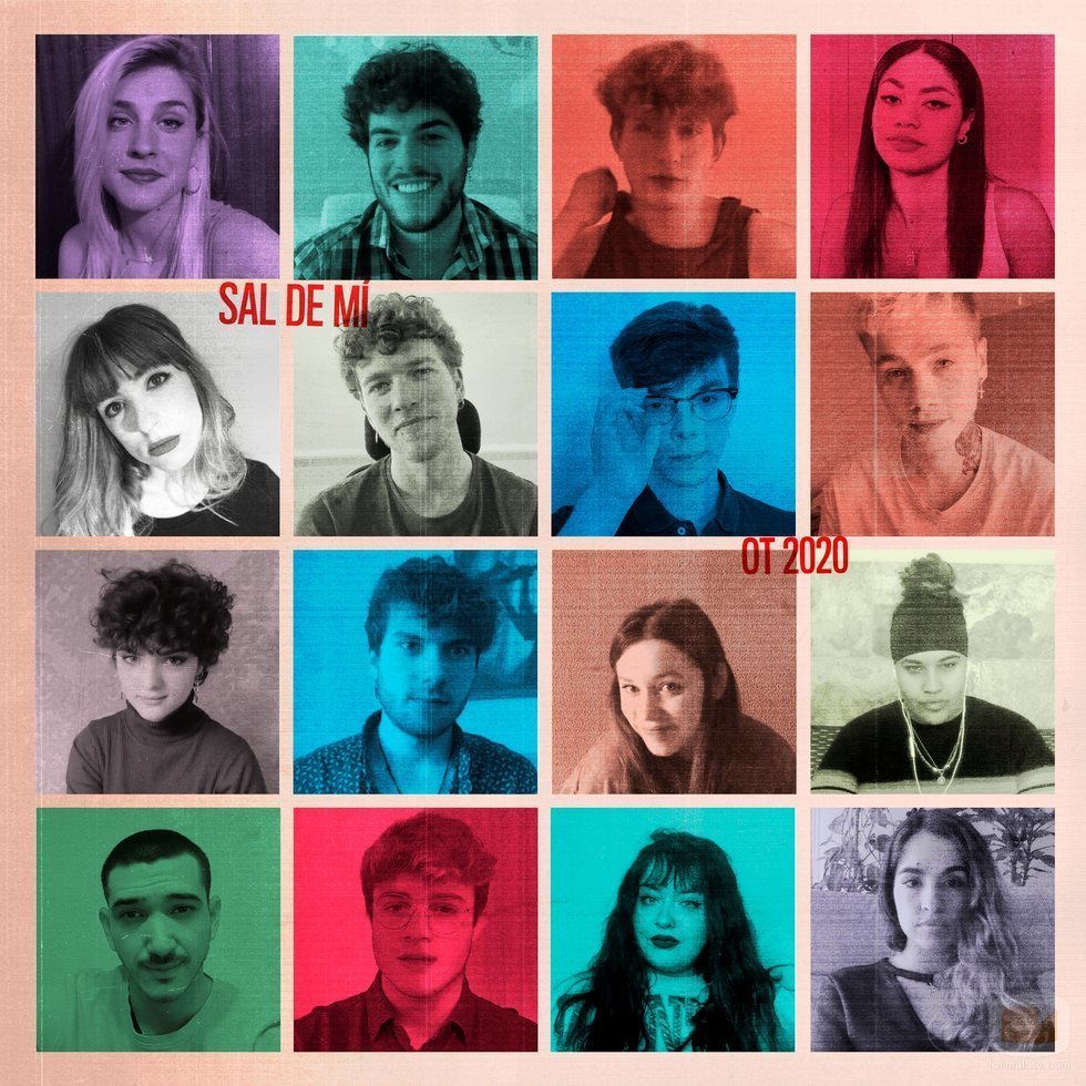 Portada de "Sal de mí", single de 'OT 2020' y Andrés Suárez