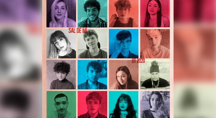 Portada de "Sal de mí", single de 'OT 2020' y Andrés Suárez