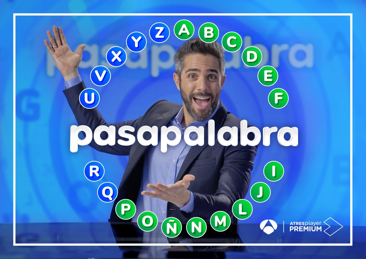 Póster de 'Pasapalabra' en Antena 3 