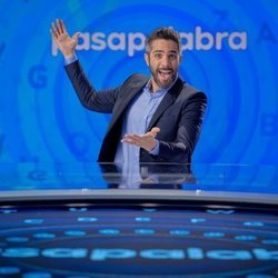Roberto Leal en el plató de 'Pasapalabra' en Antena 3