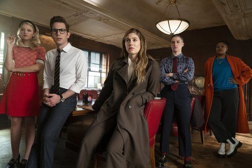 Alice, Payton, McAfee, James y Skye en la temporada 2 de 'The Politician'