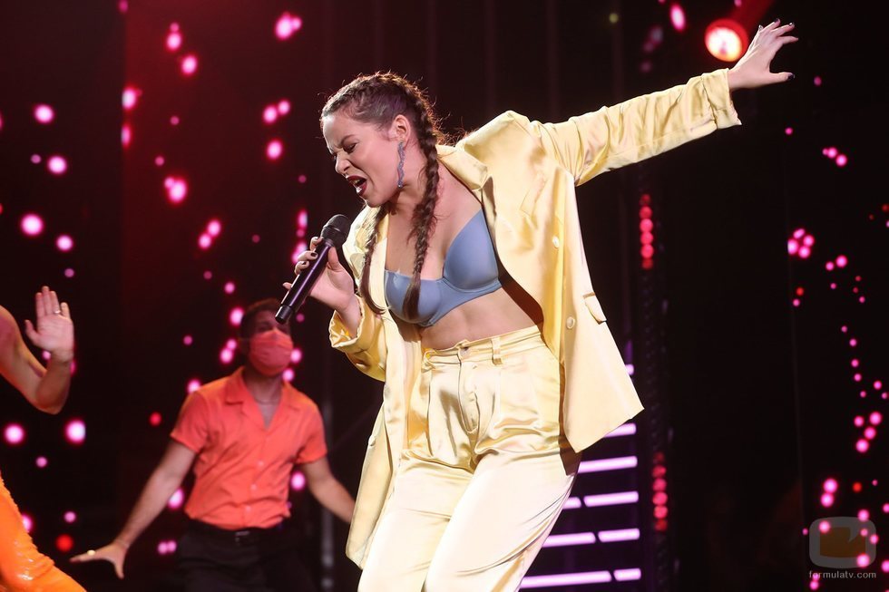 Eva B canta "Part Time Lover" en la Gala 10 de 'OT 2020'