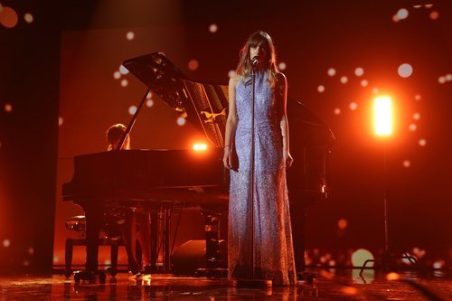 Maialen versiona "Sargento de hierro" en la Gala 10 de 'OT 2020'