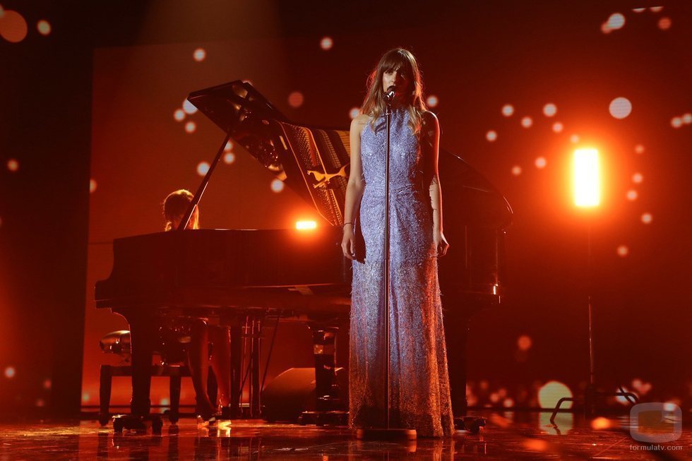 Maialen versiona "Sargento de hierro" en la Gala 10 de 'OT 2020'