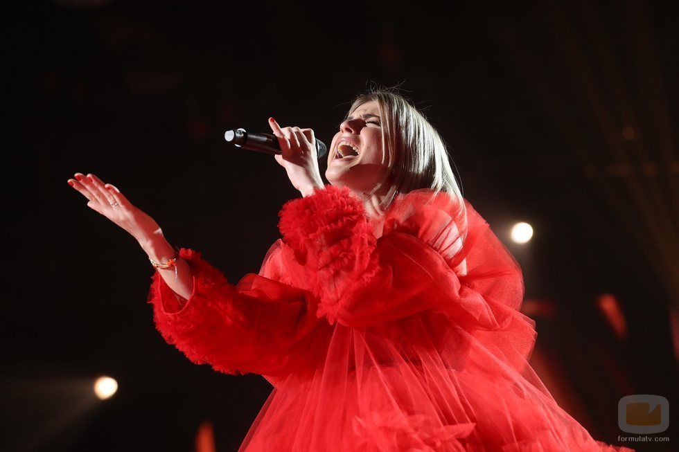 Samantha canta "Sueños rotos" en la Gala 10 de 'OT 2020'