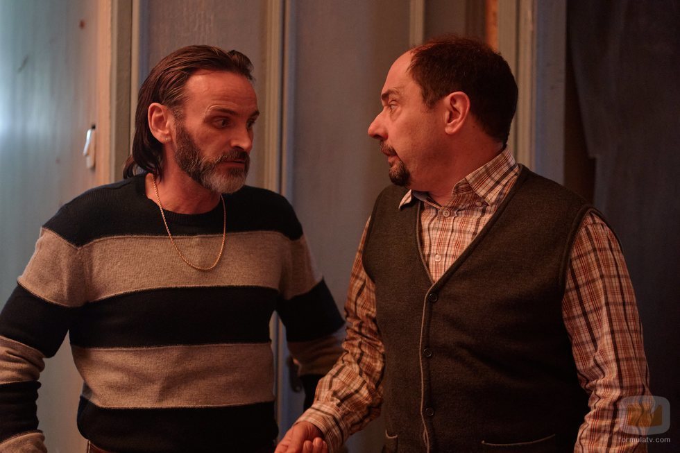 Fermín (Fernando Tejero) y Antonio (Jordi Sánchez) en la temporada 12 de 'La que se avecina'