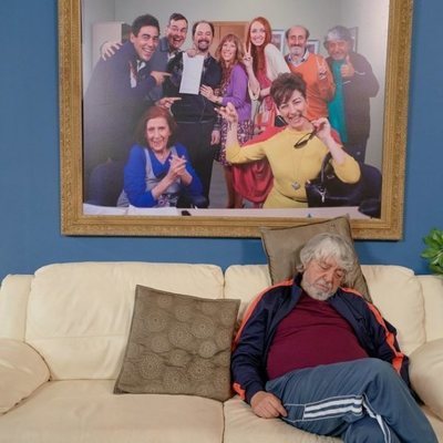 La siesta de Vicente (Ricardo Arroyo) en la temporada 12 de 'La que se avecina'