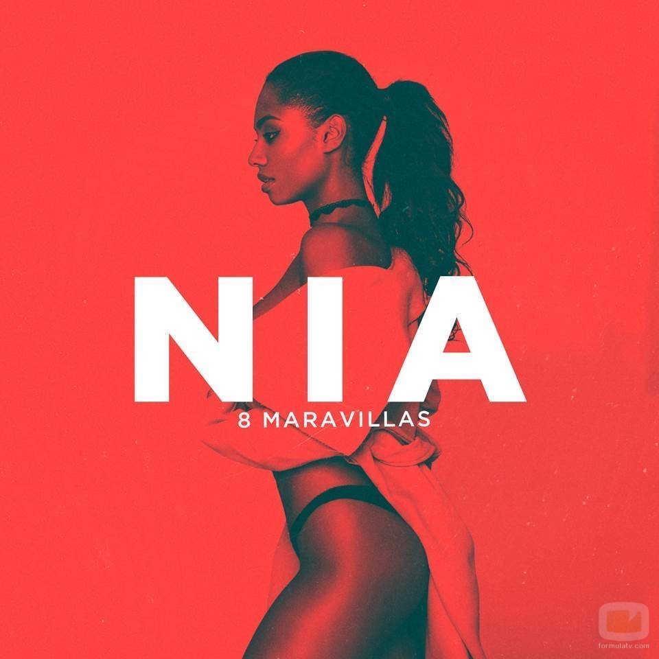 Portada de "8 maravillas", primer single de Nia ('OT 2020')