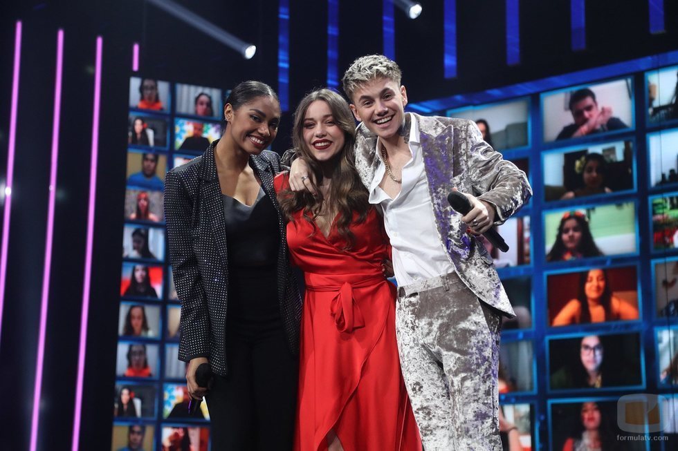 Nia, Eva y Hugo, primeros finalistas de 'OT 2020'