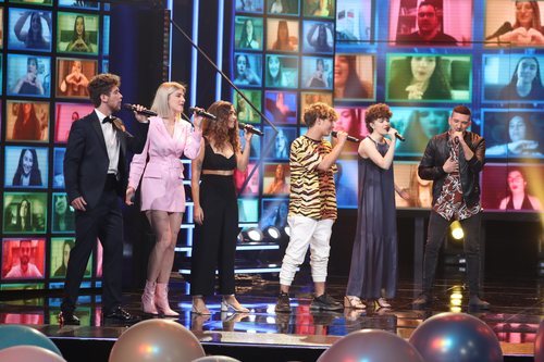 Los concursantes de 'OT 2020' cantan "Sal de mí", en la Gala Final