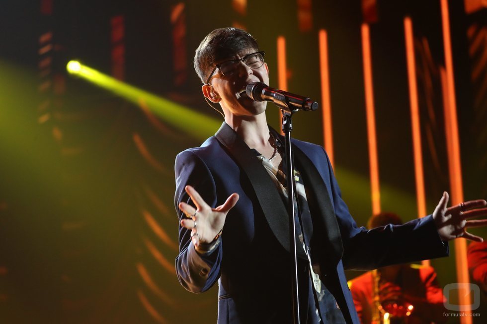 Flavio canta "Death of a bachelor", en la Gala Final de 'OT 2020'