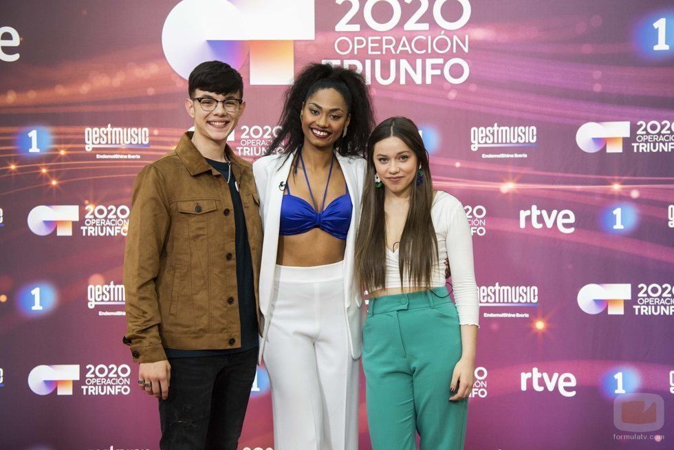 Los tres superfinalistas de 'OT 2020'