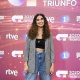 Anaju posa en la rueda de prensa de 'Operación Triunfo 2020'