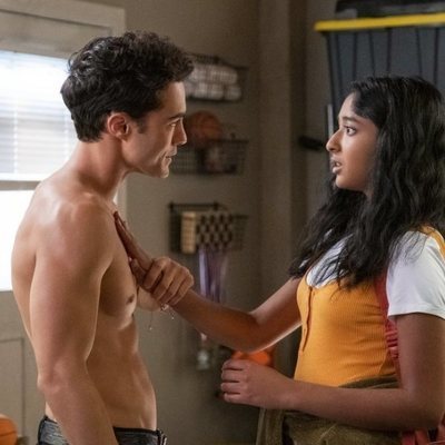 Paxton y Davi en la temporada 1 de 'Yo nunca'