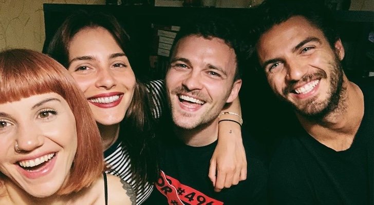 Reencuentro de 'Física o química' con Angy, Andrea Duro, Adam Jezierski y Maxi Iglesias