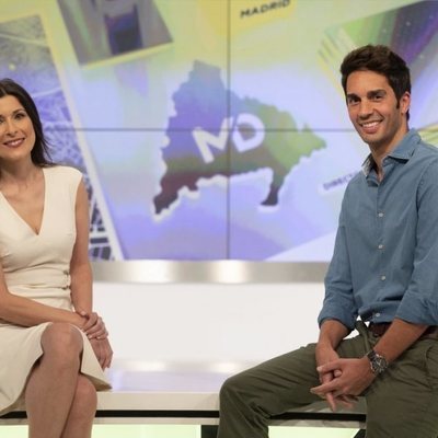 Santi Burgoa y Yolanda Maniega, presentadores de 'Madrid Directo' el fin de semana