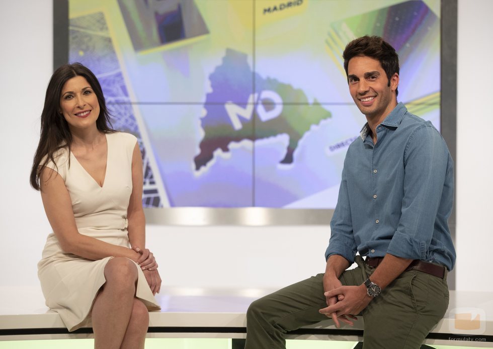 Santi Burgoa y Yolanda Maniega, presentadores de 'Madrid Directo' el fin de semana