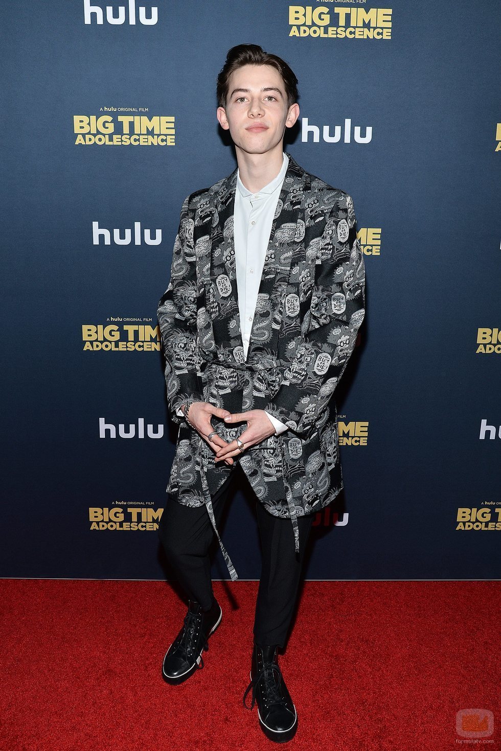 Griffin Gluck en la premiere de 'Big Time Adolescence'